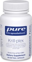 純粋なカプセル封入Krill-Plex | 月経の慰め、中心の健康、共同サポート、認知機能および皮の健康を支えて下さい | 60 Softgelのカプセル