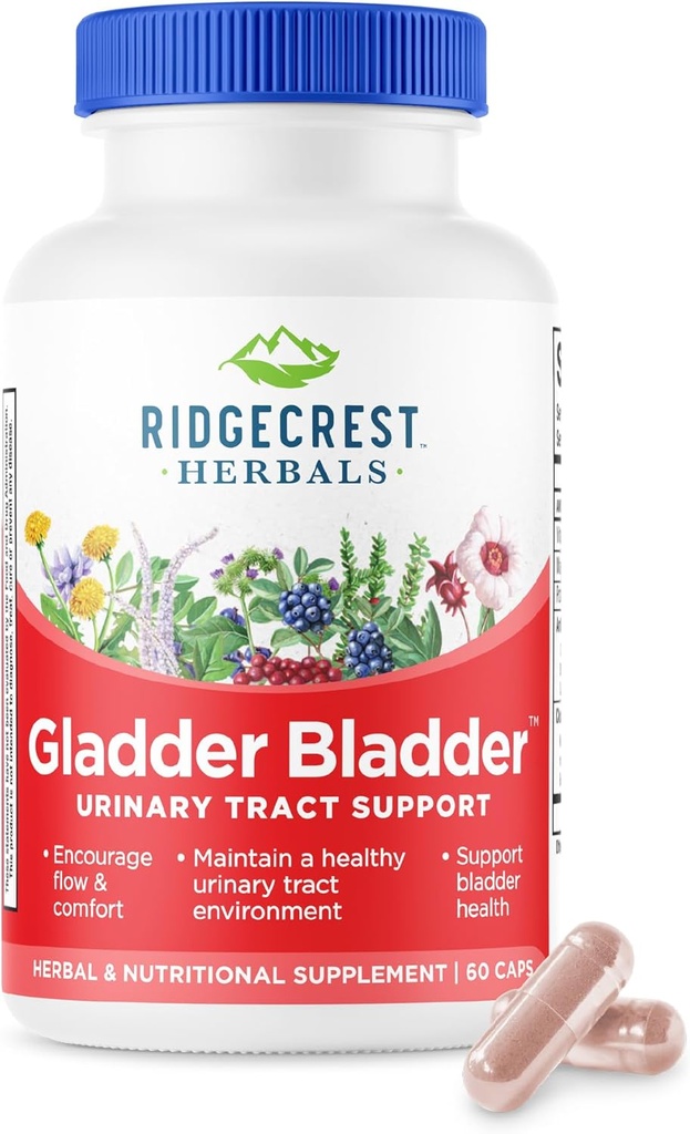 RidgeCrestの草の梯子のぼうこう、尿路の健康の補足。 ビタミンB6、マグネシウム、クランベリーおよびハイビスカスのエキスが付いているカリウムが含まれています。 ヘルシーな腎臓(60ベジーキャップ、30サーブ)をサポート