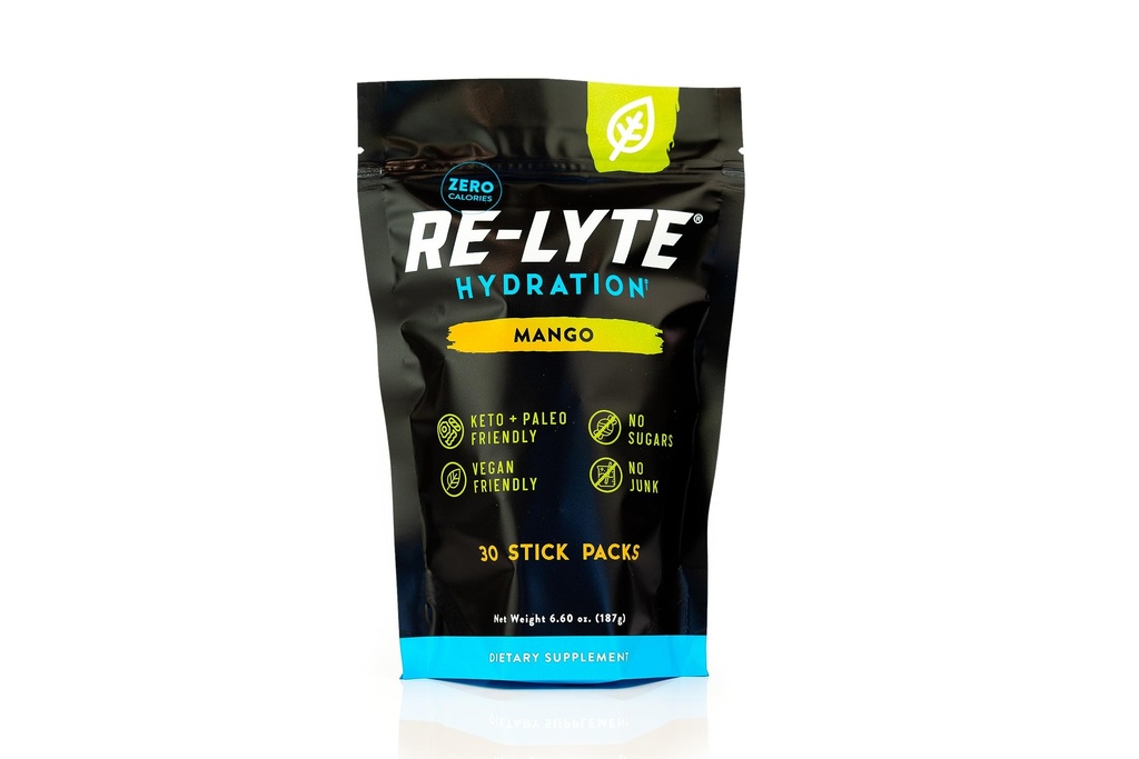 REDMOND Re-Lyte Hydratioの電解物の飲み物の粉の組合せ(マンゴー) 30の棒のパック