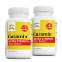 テリー自然にCuraminの余分強さ-健康な循環サポートのためのクルクミン及びボスウェリア-援助の接合箇所、筋肉健康及びendorphinの生産へのターメリックの補足- 120のタブレット(パッケージ2)