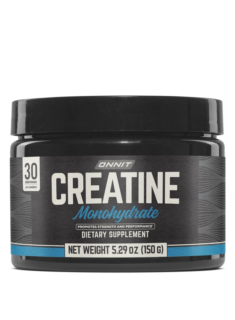 ONNIT のクレアチンの Monohydrate の粉、IGEN (TM) 筋肉強さ、力および細い固まりのための非 GMO によってテストされる 5g の優れたクレアチンは、頭脳の健康、頭脳細胞エネルギー、不燃、30 のサービング、5.29 oz を支えます