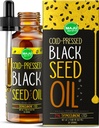 Maju Superfoods Black Seed Oil - 3 Times TQ, Cold-Pressed, Travel Size, 100% Turkish Black Cumin Seed Oil, Liquid Pure Blackseed, Glass Bottle, 2 Oz