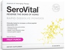 Serovital急速な分解の粉-女性、皮の利点、エネルギーおよびよりよい睡眠のための反老化の補足  30日の供給-フルーツ パンチ