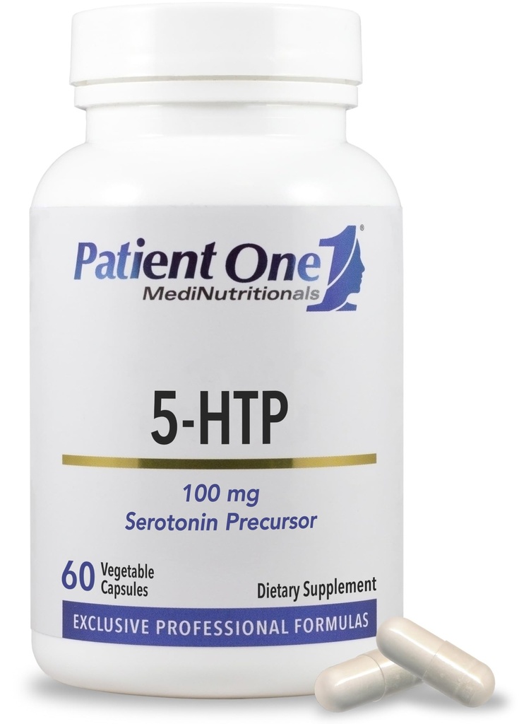 患者様ワン5-HTP 100mg | ストレス管理・気分・眠り対応のサプリメント | 60カプセル