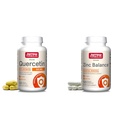 JarrowフォーミュラQuercetin 500mg-Bioflavonoid-Quercetinの食事療法の補足-200のサービング-サポート健康な細胞機能及び亜鉛バランス15のmg-100のサービング-銅Esentialの鉱物を含んで下さい