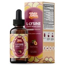 L-Lysineの補足の液体の低下 大人のためのビタミンA、C、およびB12のL-Lysine 1000mgのチンキ 免疫サポート、皮及び唇の健康、コラーゲンの統合 非GMO、ビーガン、2 Fl Oz (60のml)