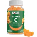 大人のためのビタミンCガミー - 250 mgのイミービタミンCガミー - VIT Cガミー - 免疫サポートサプリメント -オレンジ風味のコーシャ、ハラール、グルテンフリー (100カウント)