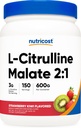 Nutricost L-Citrulline Malate 2:1 (600グラム) (イチゴキウイ)
