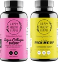 ハッピーヘルシーなHippieピックミーアップ自然エネルギーの丸薬&ビーガンコラーゲンビルダー