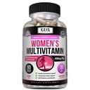 Kaya Naturalsの女性のマルチビタミン、全体的な健康な酸化防止剤および免疫サポート、ビタミンA、D、C、E、ビオチン、葉酸、及び多鉱物、エネルギー及び代謝のビタミンの補足60の計算
