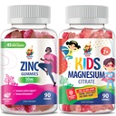 大人のためのサニーSAM亜鉛グミー & 子供のためのマグネシウムグミー & 大人 - 100mg - Calmのマグネシウムの咀嚼