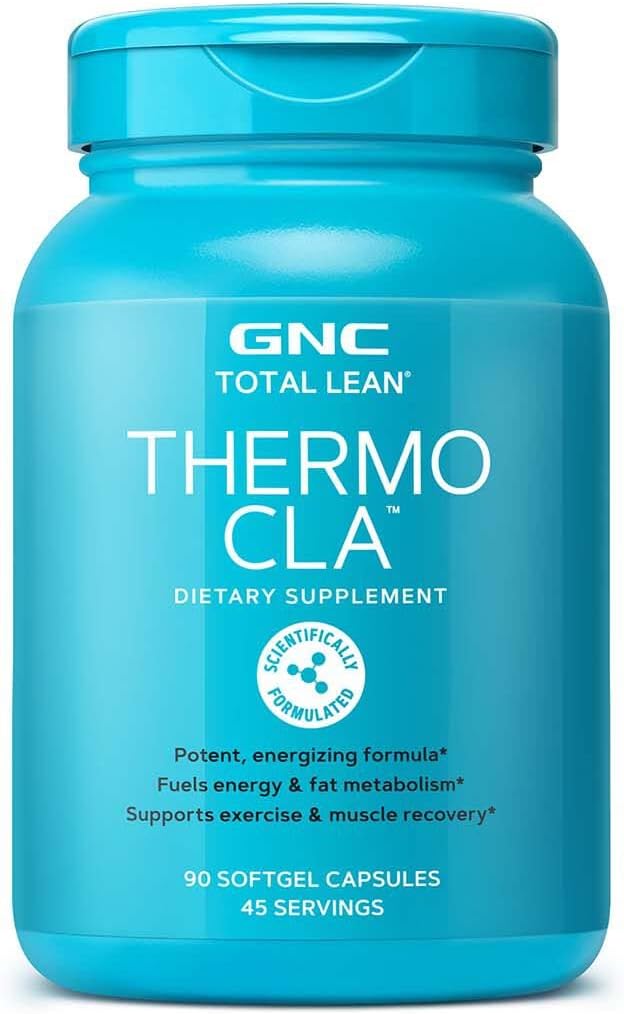 GNCトータルリーン・サーモCLA | 燃料エネルギー・脂肪代謝・運動・筋肉回復支援 | 90 Softgel Capsule