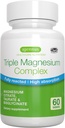 Igennus Superior Triple Magnesium Complex, Fully Reacted & Chelated Glycinate, Taurate & Citrate, Clean Label, High Bioavailability & Absorption, 60 Tablets, Vegan, Non-Buffered