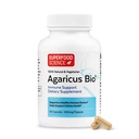 Agaricus Bio 600 mg, 天然キラー細胞活性 -USA-Grown Organic Agaricus Blazei Murillmash for Immune Support, Liver & Cellular Health, High Beta Glucan Supplements, 60キャップ