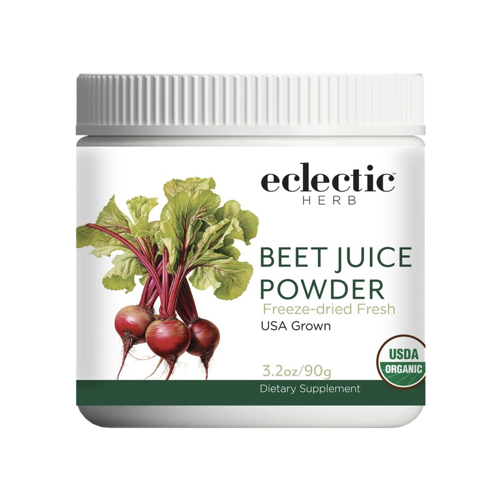 ECLECTIC INSTITUTE生フレッシュフリーズドライビートジュースパウダー | 3.2 oz