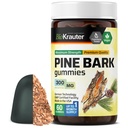 BIO KRAUTER パイン バルク エキス グミ - 300 mg 強度 - 60 ビーガン咀嚼 - フランスのマリタイム パイン バルク エキス - 抗酸化サプリメント - 95% プロアントホシアニジン - Pectin ベースの式