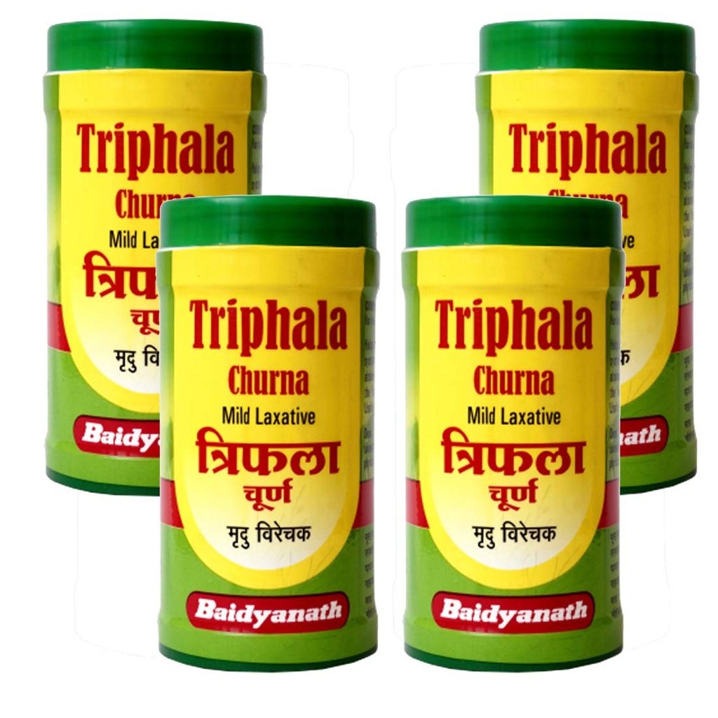 Baidyanath Asli Ayurved Triphala Churna I Digestive Health | 100 gms (Pack of 4)