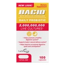 Bacid 毎日のプロバイオティクスと Bacillus Coagulans, 消化の健康のためのサプリメント, 100 カプセル