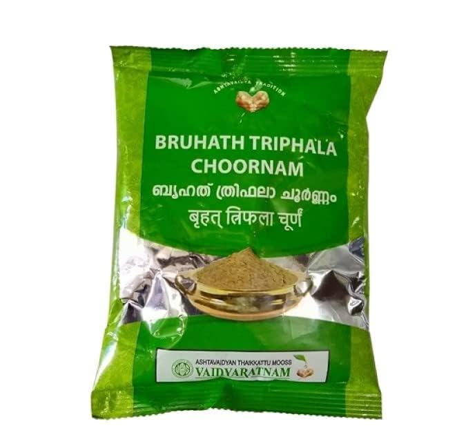 VAIDYARATNAM BRUTH TRIPHALA CHOORAN 100 GM (Pack of 4)