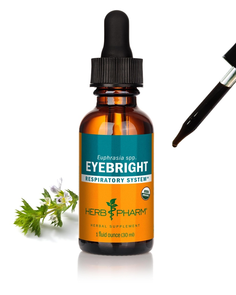 ハーブの Pharm は呼吸器システム サポートのための有機性 Eyebright の液体のエキス- 1 つの Ounce を、明確証明しました