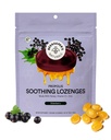 ビタミンD、亜鉛およびプロポリスと免疫サポートを低下させるBeekeeper's Naturals Soothing Honey Elderberry Cough Drops