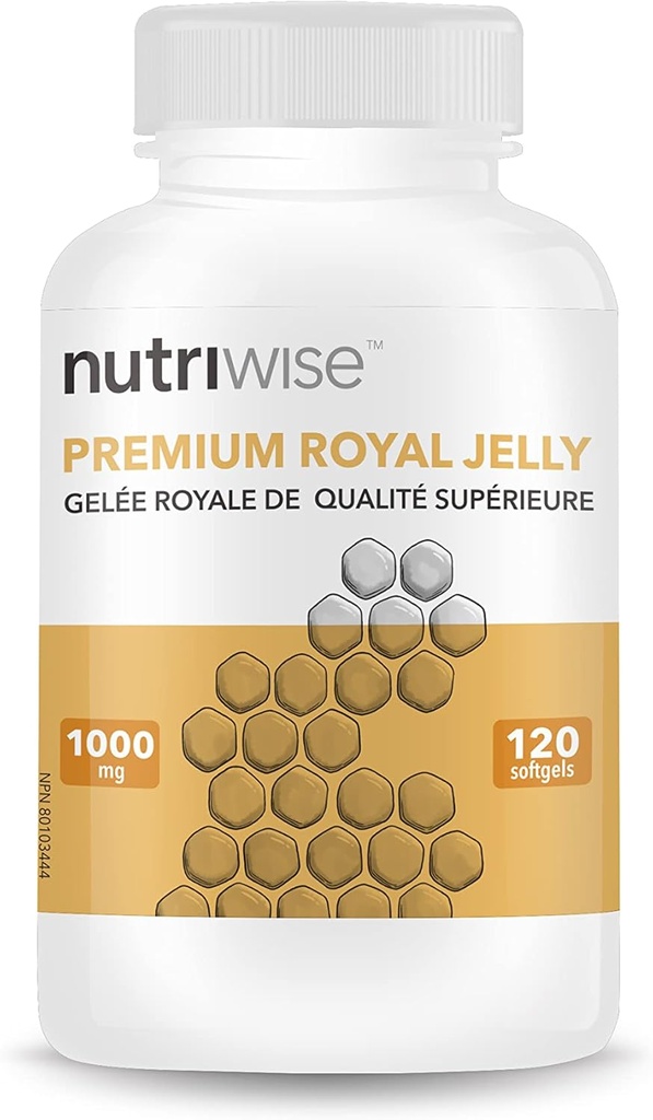Nutriwise Premium Royal Jelly 1000mg 120 softgels