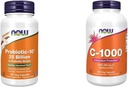 NOWサプリメント、Probiotic-10TM、25ビリオン、10プロバイオティックストレイン、酪農場、大豆、グルテンフリー&サプリメント、ビタミンC-1,000、バイオフラボノイド100mg、抗酸化保護*、250カプセル