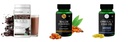 Nutritional-meal-shake-chocolate, Haldi-oil-vegetarian-capsules, Fish-oil-double-strength Combo | Convenient Nutrition & Wellness Routine | Multi-Product Pack