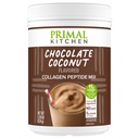 プライマルキッチンチョコレートコラージュ燃料®ドリンクミックス、チョコレートココナッツコラーゲンペプチド、乳製品や人工甘味料なし、20オンス