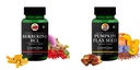 Berberine HCl Pumpkin Oil Wellness Daily Vitality |60 CAPSULES