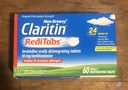 Claritin RediTabs 24 時間アレルギー薬、非眠気アレルギー救済、Loratadine Antihistamine錠、60 カウント