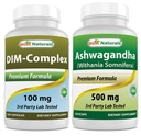 ベストナチュラルDIMサプリメント100mg&アシュワガンダエキス500Mg