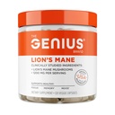 GeniusブランドGenius Lionのマネ - 記憶、焦点および気分のサポートのための植物ベースのサプリメント - オーガニック&非GMO - 120ベジギーカプセル