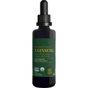 Global Healing Center - Ginseng - 有機性未加工草のエキス - 液体のPanaxの補足の低下はエネルギー-韓国およびシベリアのGinsengの補足、マカ、Ashwagandha -非GMO - 2 Fl Ozを促進します