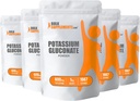 BulkSupplements.comカリウムグルコネートパウダー - カリウムサプリメント、ミネラルサプリメント - グルテンフリー、給餌ごとに600mg、5kg(11ポンド)(パッケージ 5)