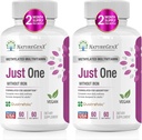 メチルB12、Quatrefolic Methylfolate、鉄のない人および女性のための純粋なMTHFRの補足、2本のびん(60のビーガン カプセル)、米国人造が付いているちょうど1毎日のメチル化されたMultivitamin