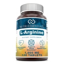 L-アルギニン1000 Mg 120錠栄養補助食品 - 心臓血管の健康をサポート - 免疫システム機能をサポート - 血液循環を促進