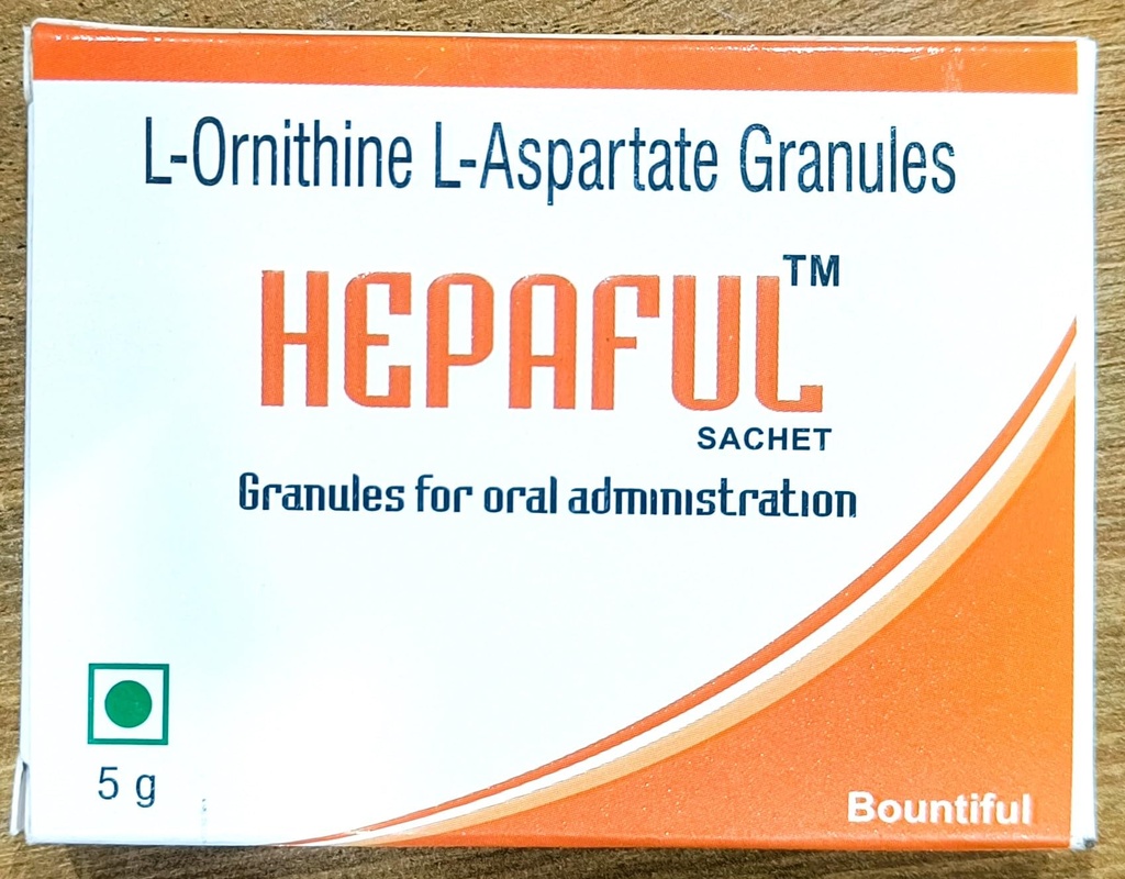 L-Ornithine L-Aspartate Granules, Orange Flavor, 5g Sachet, Oral Administration