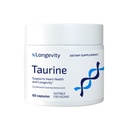 L Taurine Supplement 1000 mg - 60 Vegan Capsules for Heart, Men & Women, Lab-Tested, Muscle Recovery Support, Energy, Brain, Eye Health & Immunity - Daily 2 tablets, 30 days serving