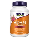 NOW Foodsは、Sw Palmetto、Lycopene、Alpha Lipoic acid、CoQ10、Natural Resveratrol&Grape Seed Extract、60錠を配合したADAMTM Menのマルチビタミンを補います。