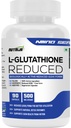 NutriJa L-Glutathione Reduced 500mg, 90 Veg Capsules | Single Ingredient Reduced GSH for Antioxidant Support and Healthy Looking Skin Glow | No Fillers No Excipients No Additives