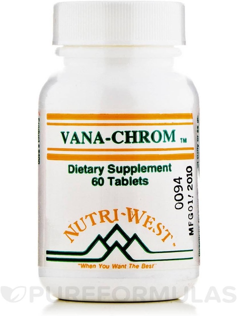 Vana-Chrom - Nutri Westによる60錠