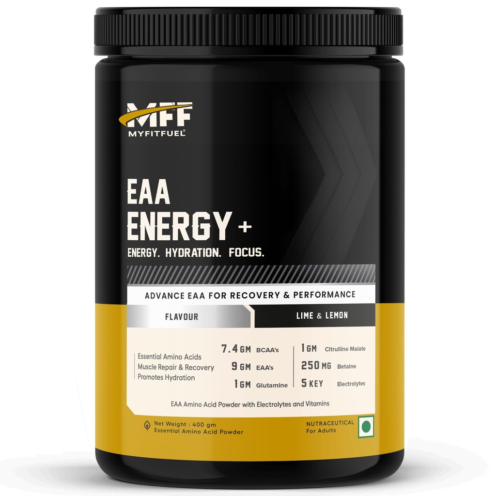 MyFitFuel Essential Amino Acid BCAA (400 gm) Lime Lemon