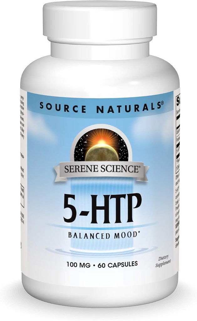 Source Naturals Serene Science 5-HTP 100 mg - 60 Capsules