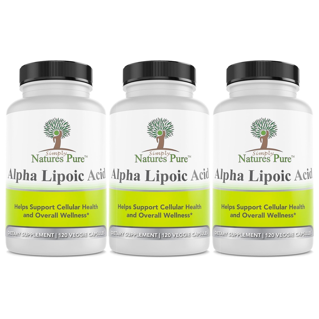 単に性質の純粋なアルファリポ酸600mg 360のベジギーのカプセル、非GMOのチオクティック酸12か月の供給