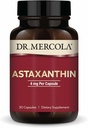 Mercola Organic Astaxanthin - 4mgアスタキサンチン - 強力な抗酸化剤サポート - 有機マイクロ藻エキス - 非GMO、グルテンフリー&大豆フリー - 30カプセル(30サービング)
