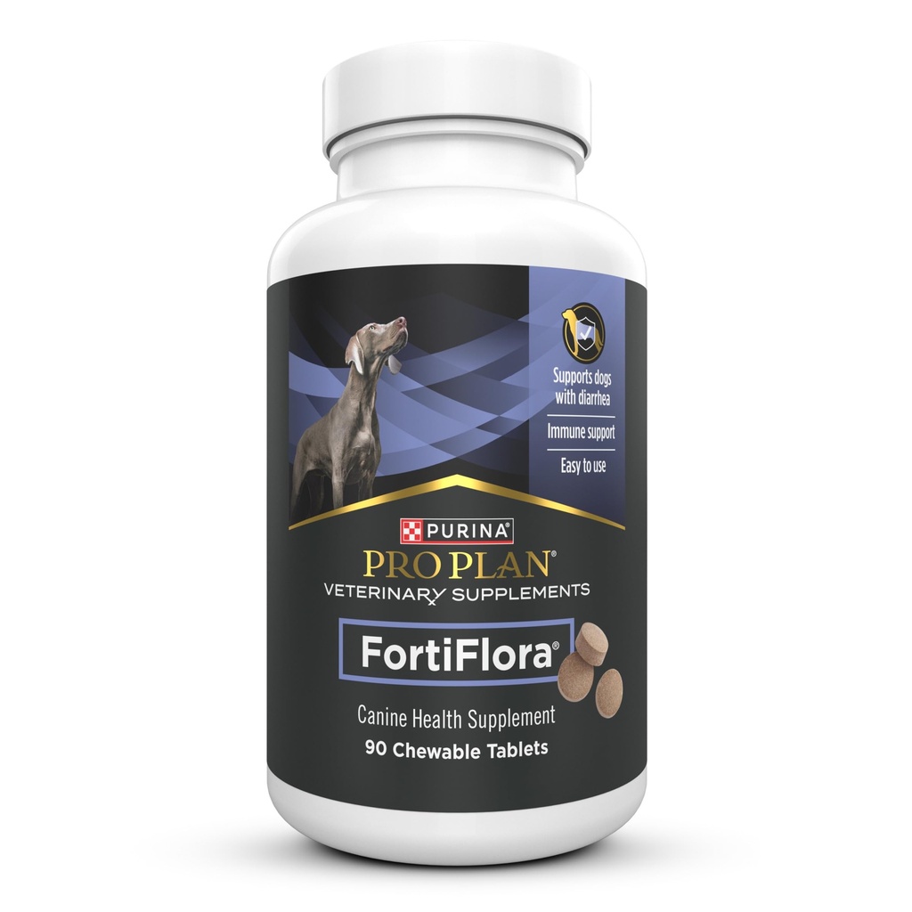 Purina Proプランの獣医は、消化管の腸の健康とDiarrhea - 90カラットのための犬の咀嚼可能なタブレットのためのFortiFlora Probioticsを補います。 キャニスター