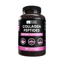 ピュアの元のINGREDIENTSのコラーゲンのペプチッド(365のカプセル)マグネシウムか米の注入口無し、常に純粋、実験室は確認しました