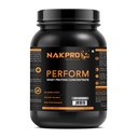 NAKPRO NUTRITION Perform Whey Protein Concentrate | 1kg Unflavoured- Jar| 26g protein, Trustified Certified