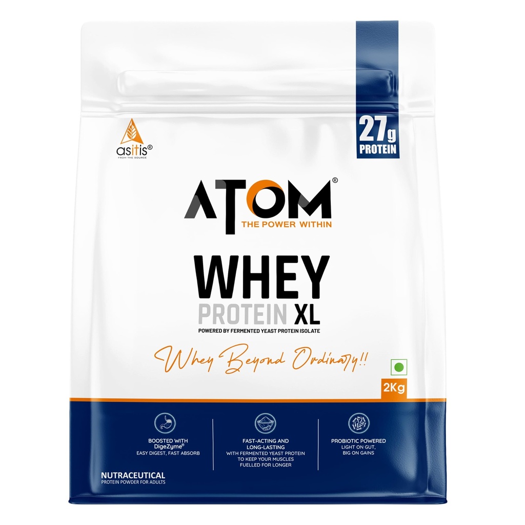 AS-IT-IS ATOM Whey Protein XL, Double Rich Chocolate, 2kg